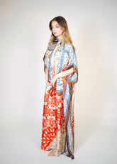 Beach Dress With Scarf  Voile
